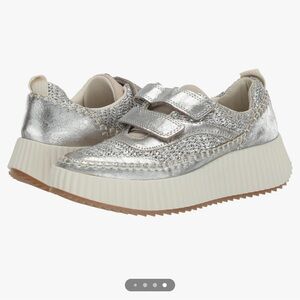 Dolce Vita Demo Sneaker Metallic Silver